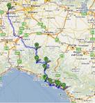 Alternativa 1 –&nbsp;370km