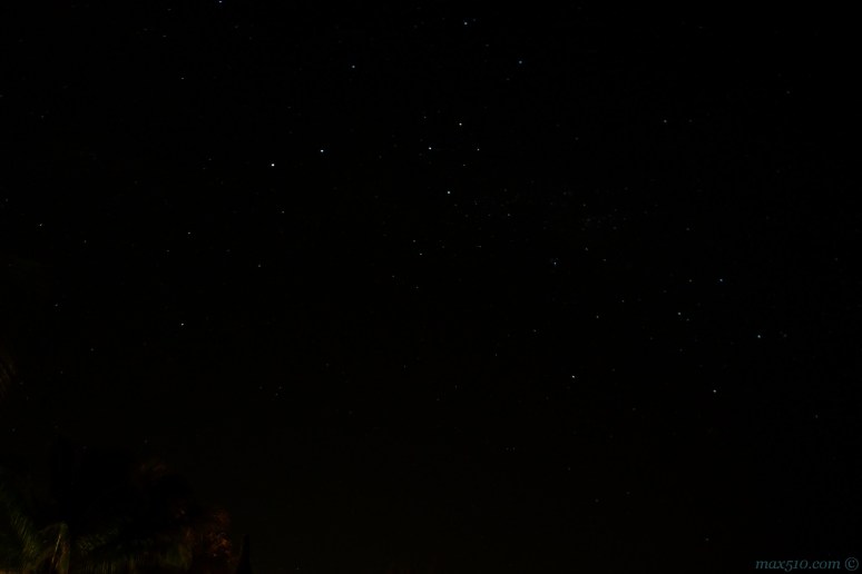 the Sky of Mauritius