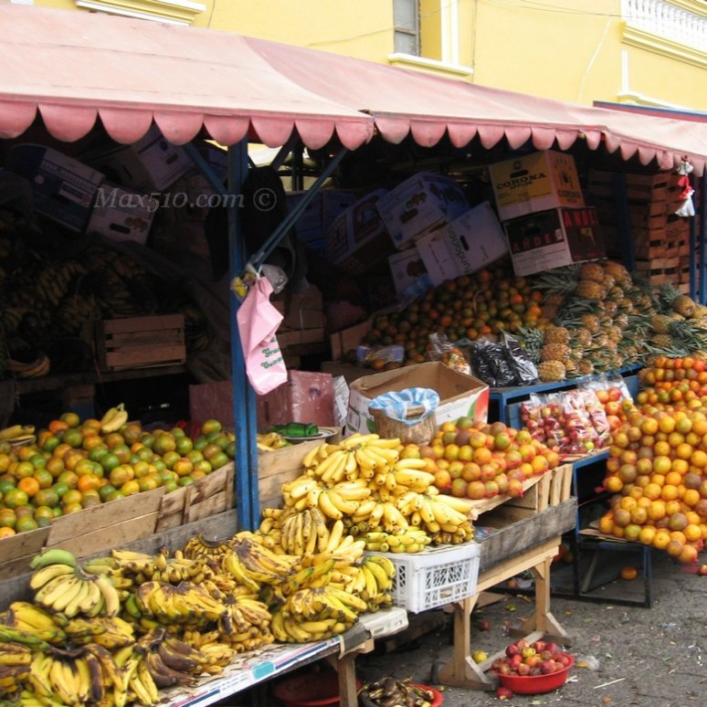 Market in Ecuador
